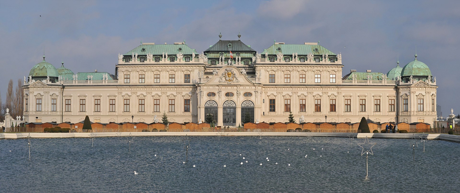 The Upper Belvedere at Christmas