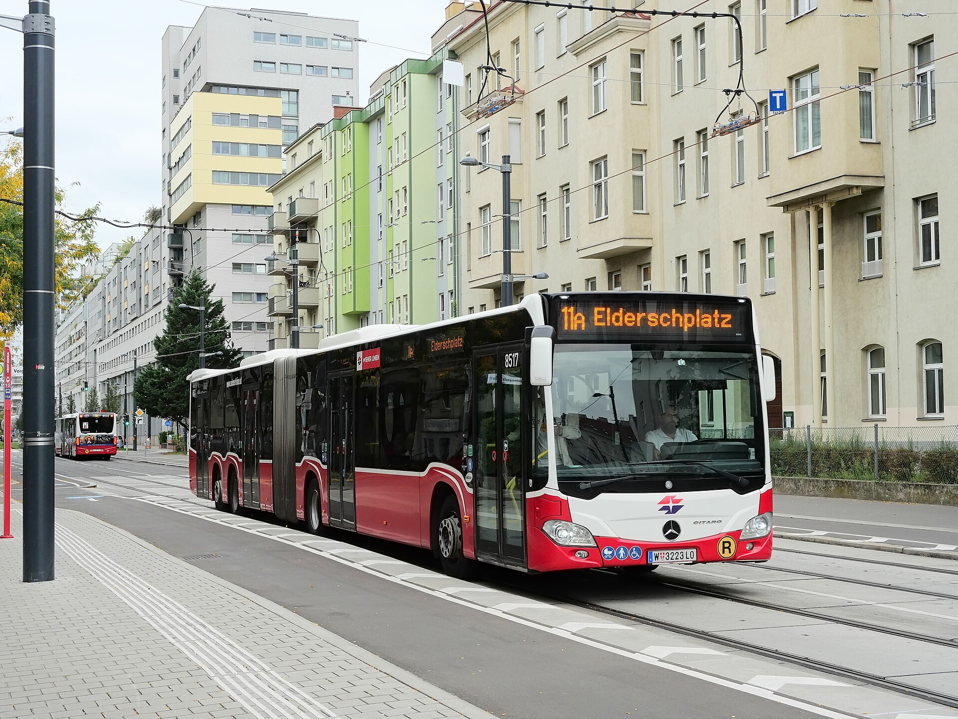 Wiener Linien Mercedes Benz CapaCity C2 Vorgartenstrasse