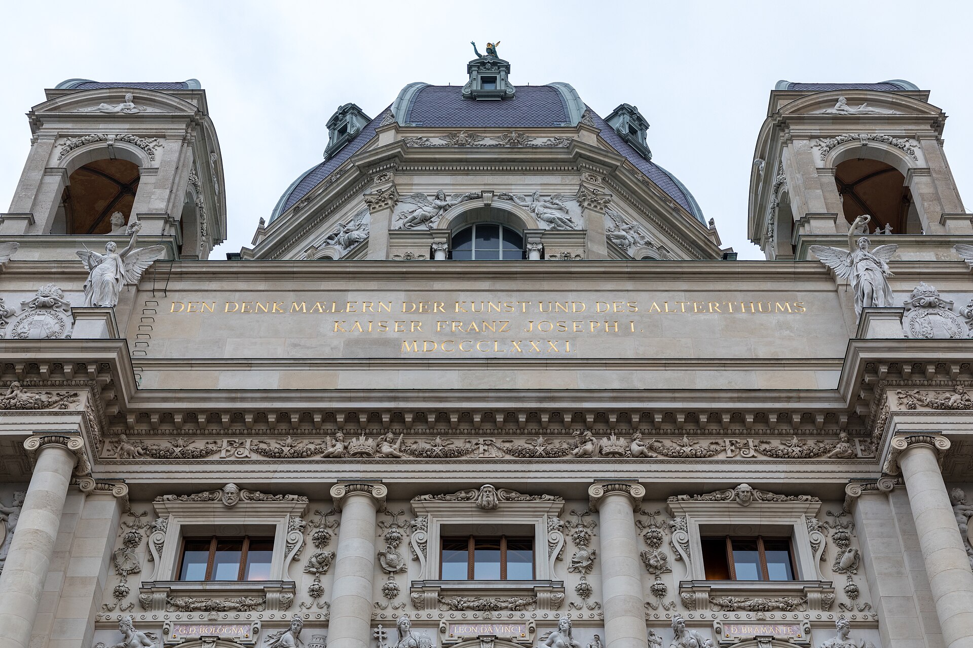 The Kunsthistorisches Museum from the square