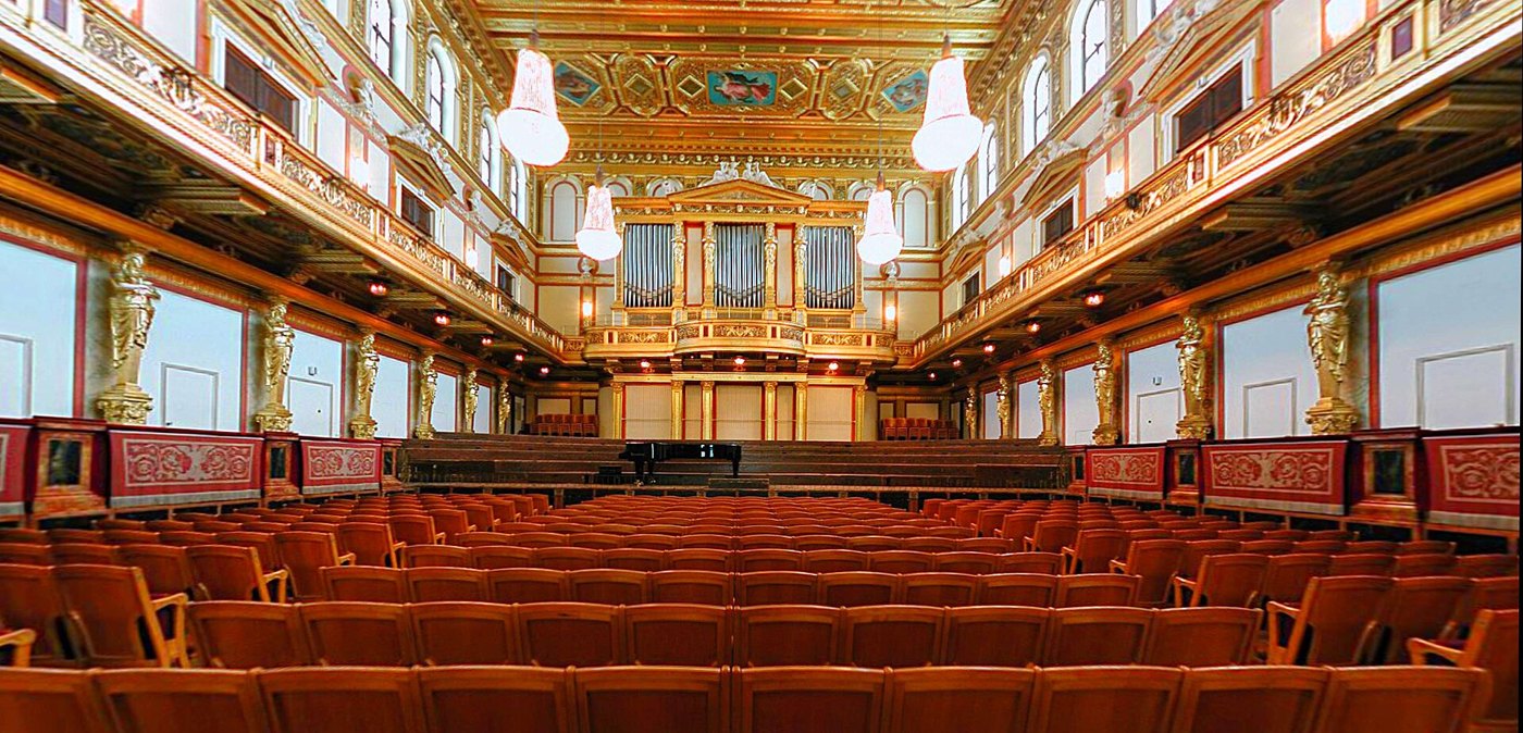 The Goldener Saal of the Musikverein in Vienna